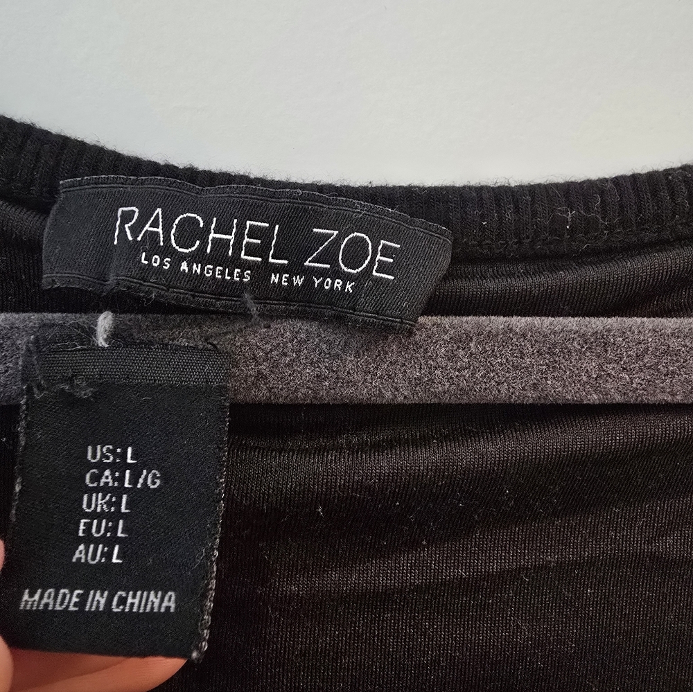 Rachel Zoe Black Knit Dress - Picture 3 of 8